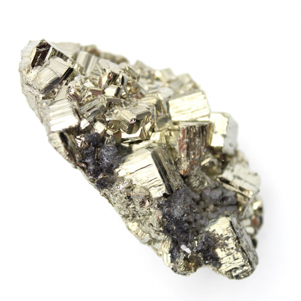 Ruwe pyriet uit Peru