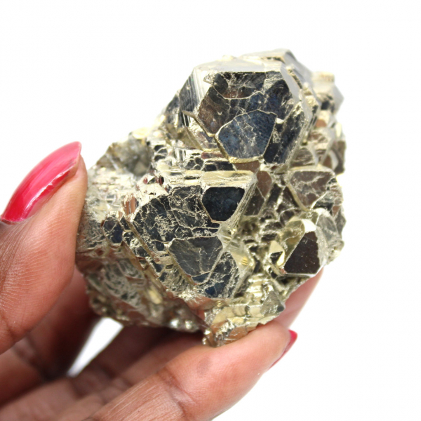 Pyrietsteen ruw mineraal