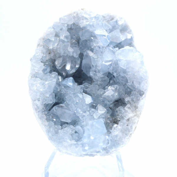Blauwe celestiet kristalformatie Madagaskar