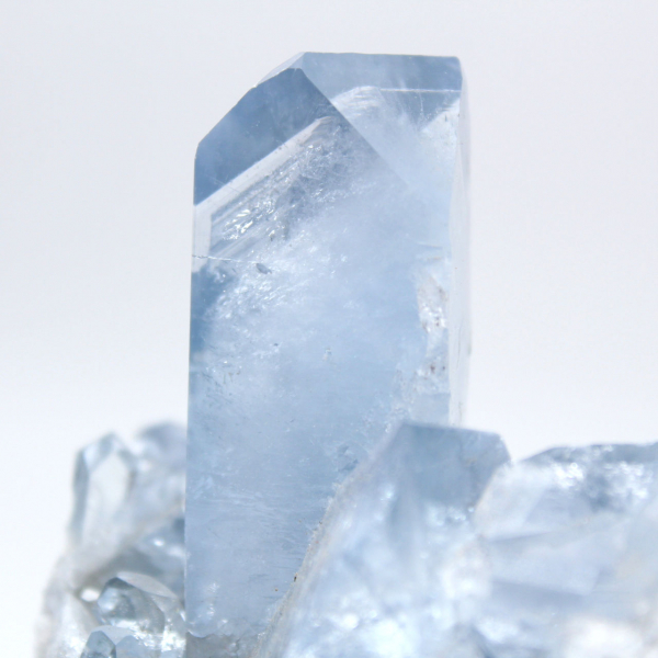 Zeldzame blauwe celestiengeode uit Madagaskar