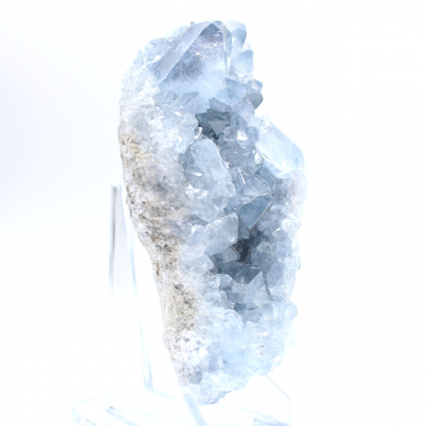 Natuurlijk exemplaar blauwe celestien Madagaskar