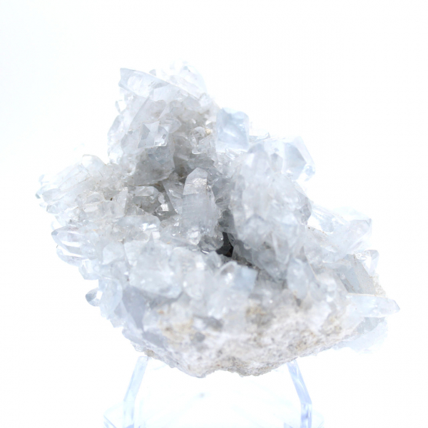 Blauwe celestiet geode Madagaskar uitzonderlijke kwaliteit