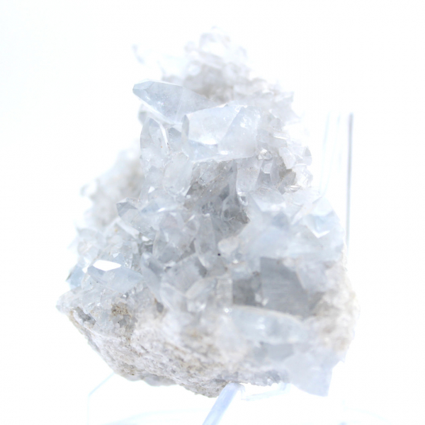 Blauwe celestiet geode Madagaskar uitzonderlijke kwaliteit