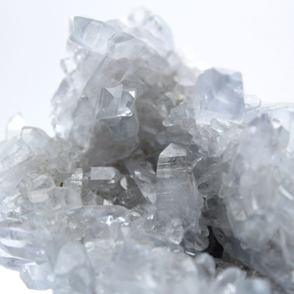 Blauwe celestiet geode Madagaskar uitzonderlijke kwaliteit