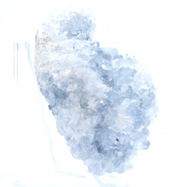Natuurlijke blauwe celestietkristallen Madagaskar