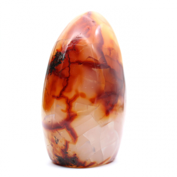 Gepolijst Carneool Medium Ornament - Natuursteen uit Madagaskar voor Decoratie