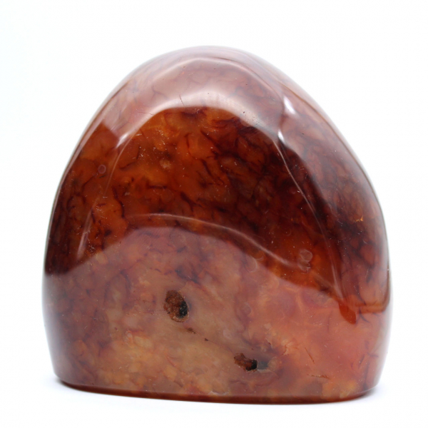 Echte gepolijste carneool voor verzameling en decoratie - Ornament uit Madagaskar