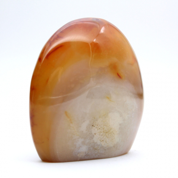 Gepolijst Carneool Miniatuur Ornament - Authentieke Natuursteen uit Madagaskar (250g)