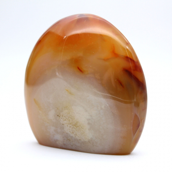 Gepolijst Carneool Miniatuur Ornament - Authentieke Natuursteen uit Madagaskar (250g)