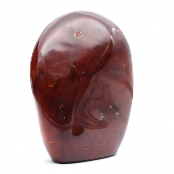 Gepolijste carneool kwaliteitsversiering - Natuurlijk verzamelmineraal (Madagaskar)