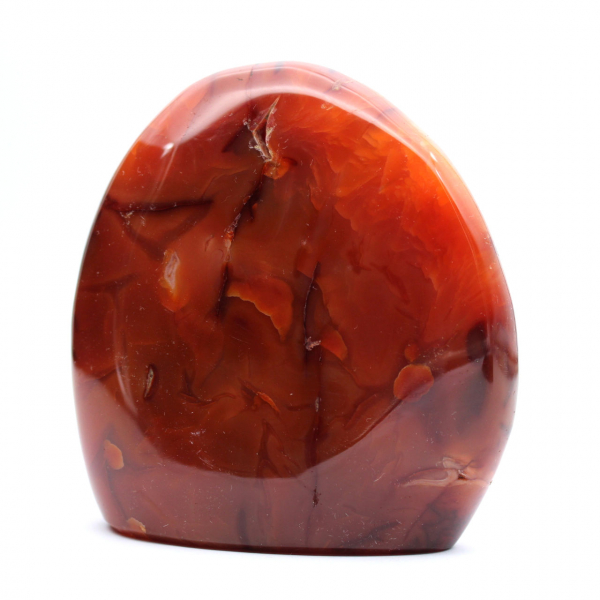 Gepolijste Madagaskar Carneool - Grote decoratieve steen (natuurlijk ornament)