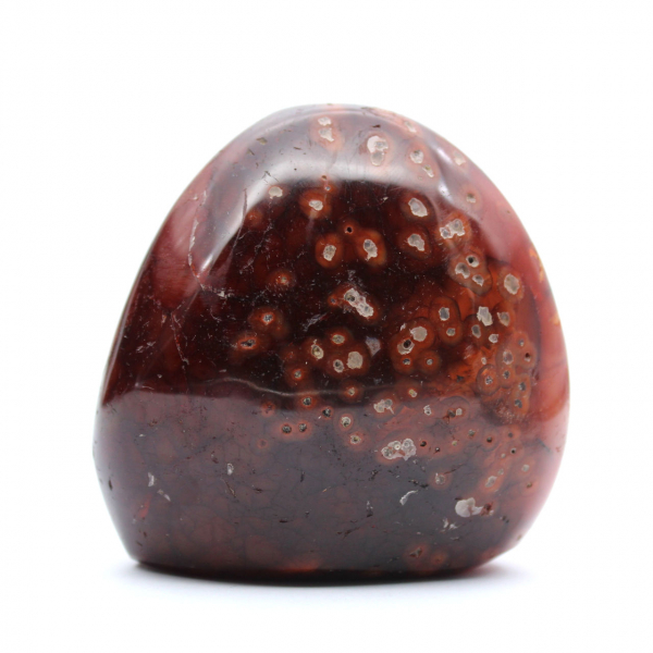 Gepolijste Madagaskar Carneool - Kleine natuursteen voor verzameling en decoratie