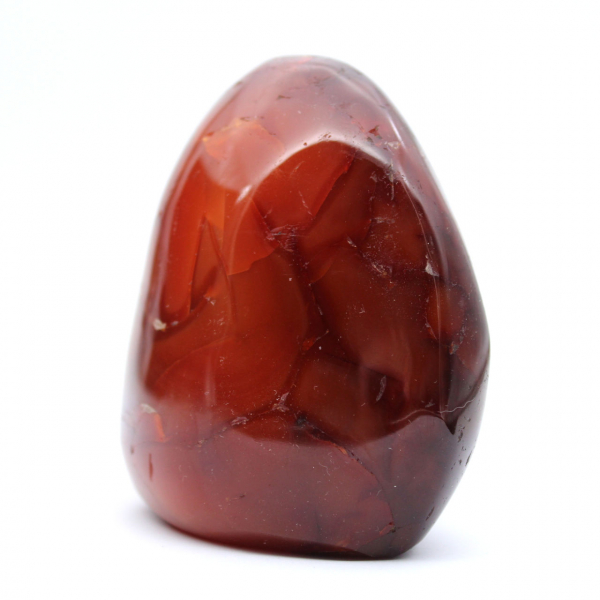 Gepolijste Madagaskar Carneool - Kleine natuursteen voor verzameling en decoratie