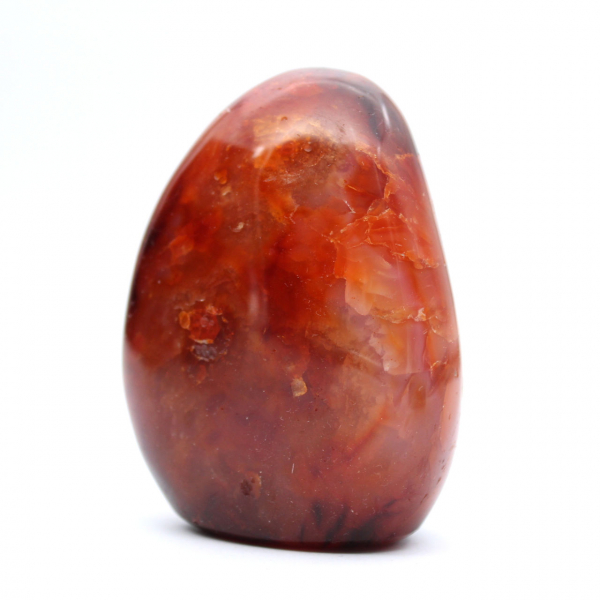 Gepolijste Carneool Micro Specimen - Decoratieve Natuursteen (Madagaskar)