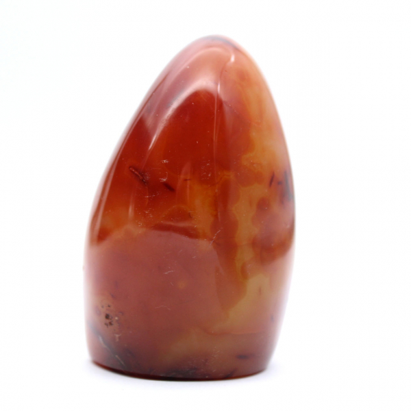 Gepolijste carneool klein ornament - natuurlijke verzamelsteen (Madagaskar)