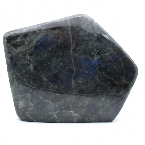 Gepolijste labradoriet, XXL mineraal ornament, verzamelobject, Madagaskar