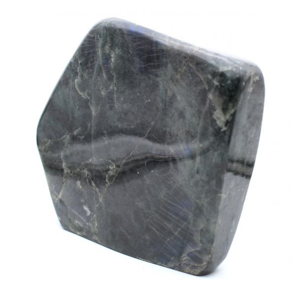 Gepolijste labradoriet, XXL mineraal ornament, verzamelobject, Madagaskar