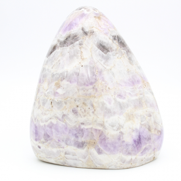 Gepolijste amethist, groot formaat, Madagaskar, verzamelobject met stenen ornament