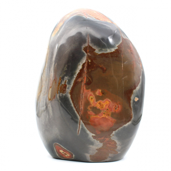 Massief gepolijst jaspis ornament, verzamelexemplaar, uit Madagaskar
