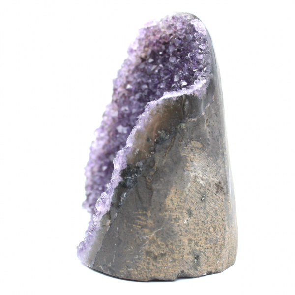 Amethist Brazilië: Mini-geode voor decoratie en wetenschap