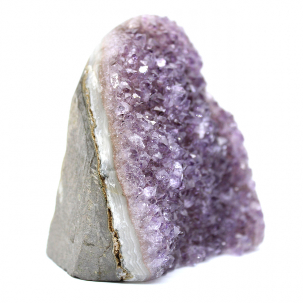 Natuurlijke amethist uit Brazilië: elegante kleine geode