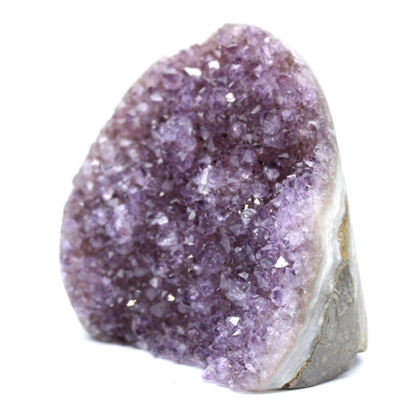 Natuurlijke amethist uit Brazilië: elegante kleine geode