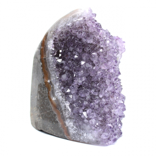 Amethistspecimen uit Brazilië: unieke mineraalgeode