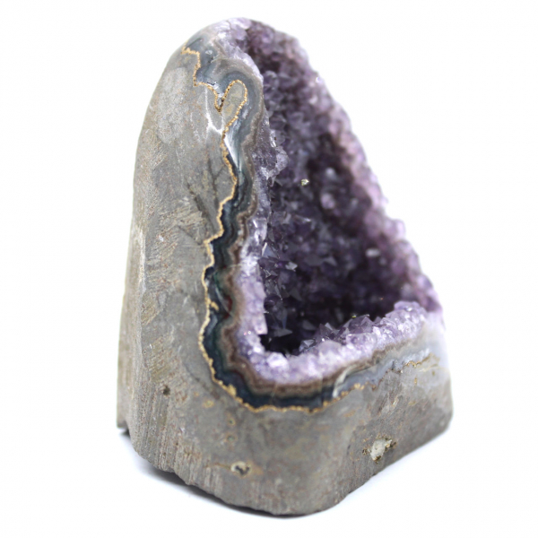 Mini Braziliaanse amethistgeode: verzameling en decoratie