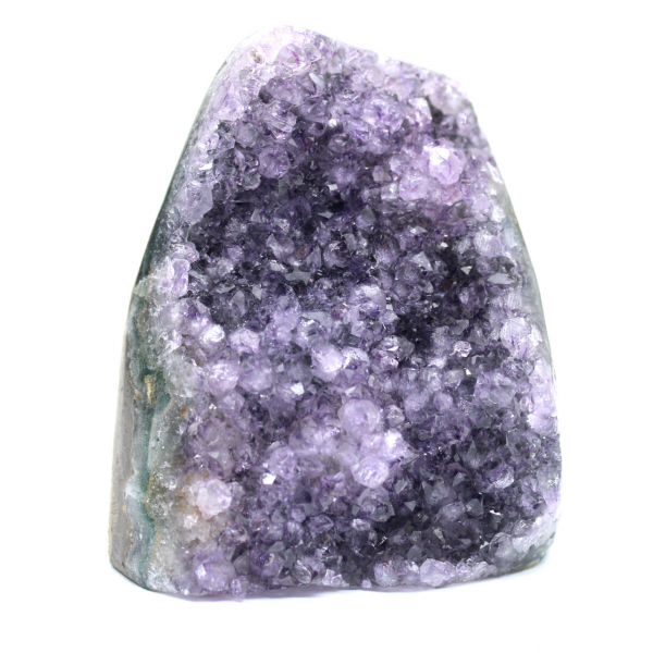 Amethist Brazilië: kleine geode voor mineralenverzameling