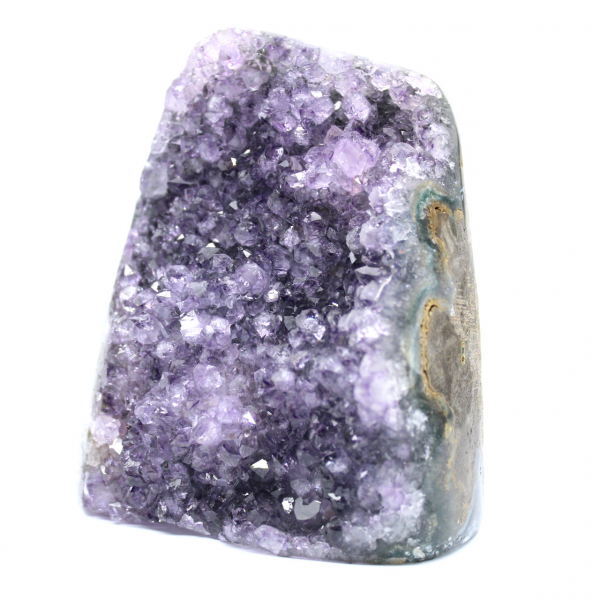 Amethist Brazilië: kleine geode voor mineralenverzameling