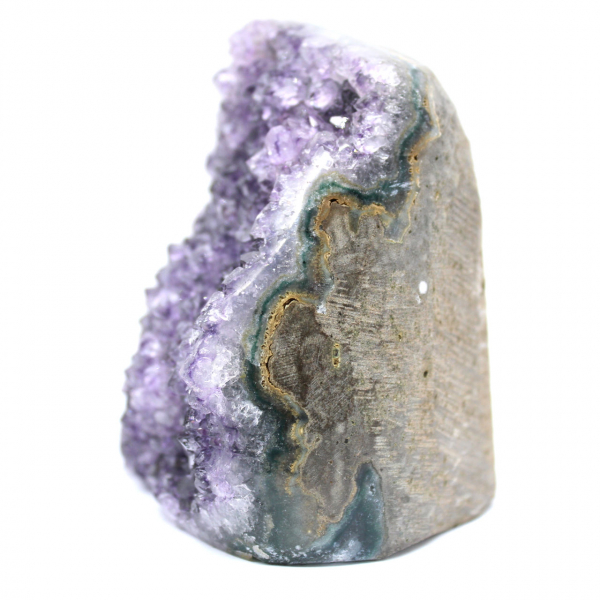 Amethist Brazilië: kleine geode voor mineralenverzameling