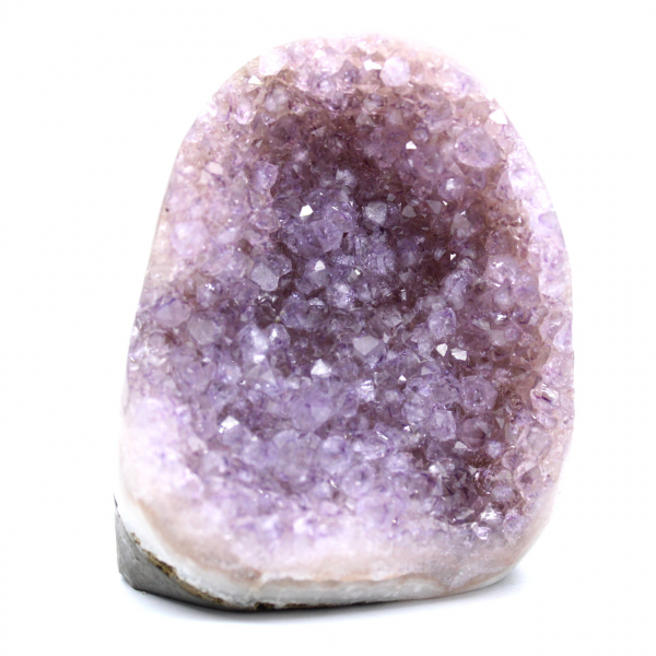 Kleine Braziliaanse amethistgeode: authenticiteit gegarandeerd