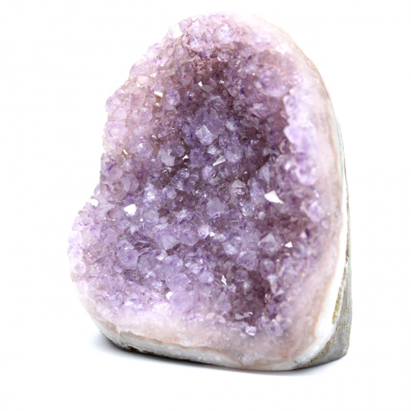 Kleine Braziliaanse amethistgeode: authenticiteit gegarandeerd