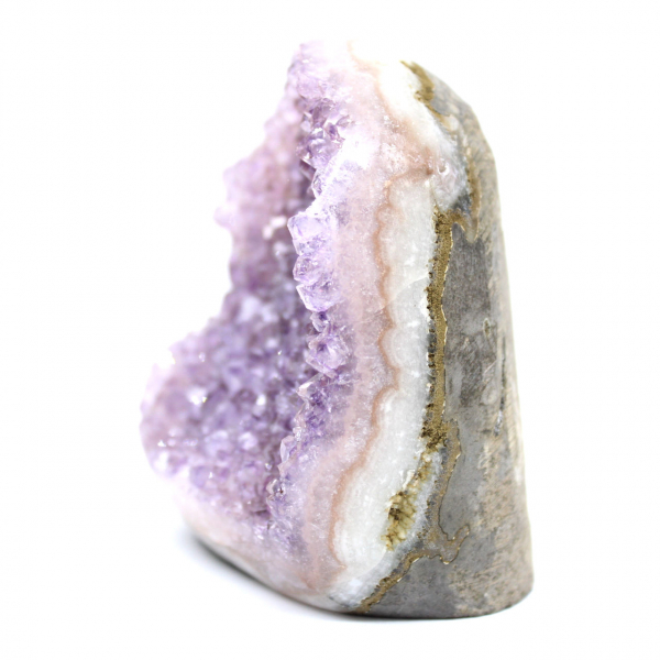 Kleine Braziliaanse amethistgeode: authenticiteit gegarandeerd