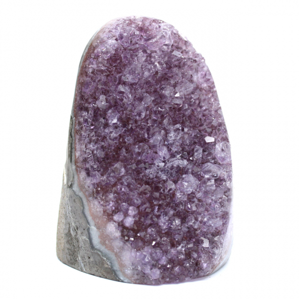 Amethist Brazilië: Geode Kristal Verzamelstuk
