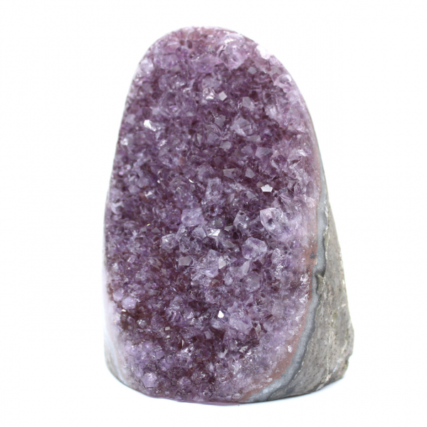 Amethist Brazilië: Geode Kristal Verzamelstuk