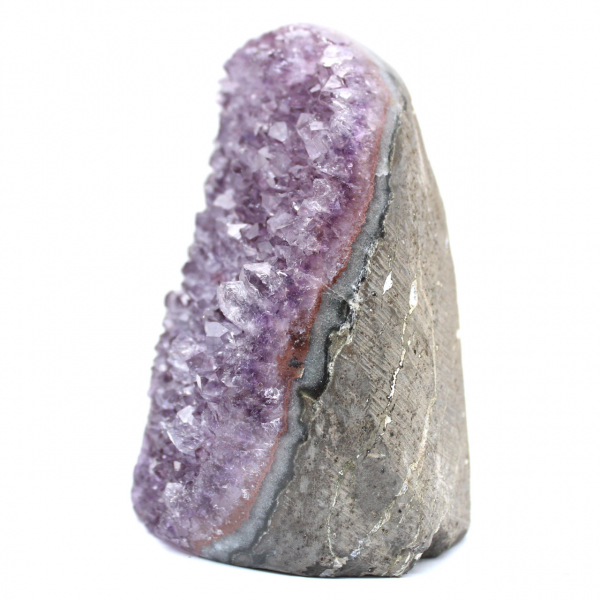 Amethist Brazilië: Geode Kristal Verzamelstuk