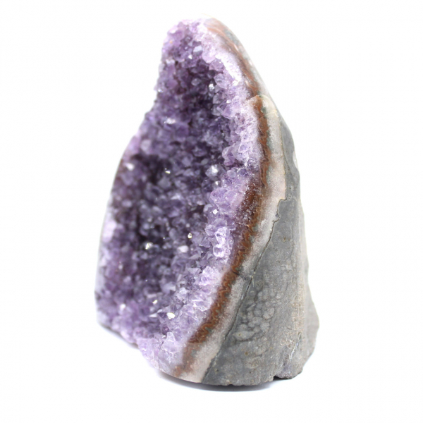 Amethist Brazilië: Geode-exemplaar voor verzameling