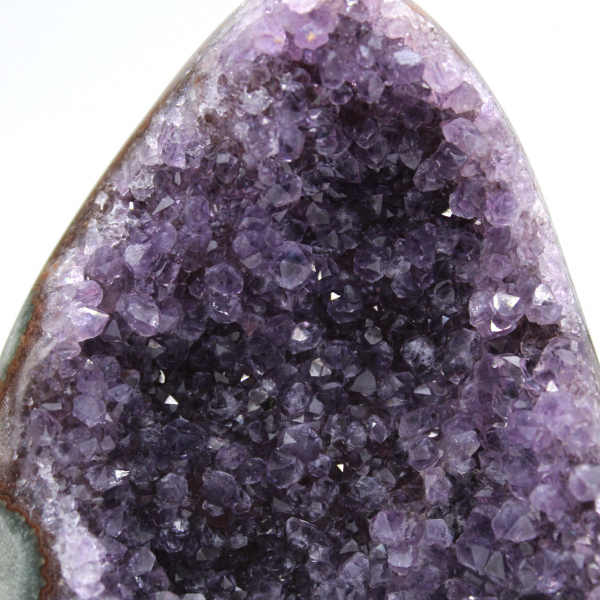 Amethist Brazilië: Geode-exemplaar voor verzameling