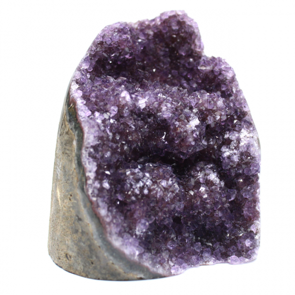 Amethist sculpturale geode – mineraaldecoratie Brazilië