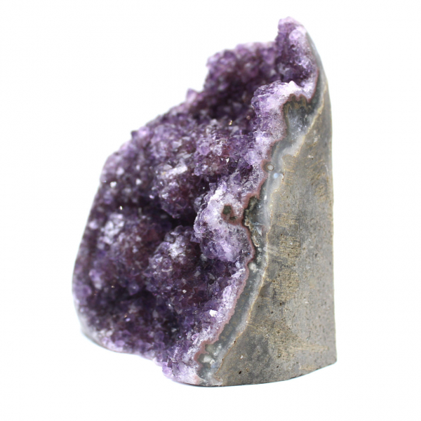 Amethist sculpturale geode – mineraaldecoratie Brazilië