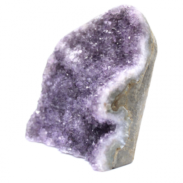 Amethist druse voor de woonkamer – Natuursteen van rust