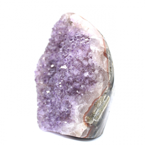 Ruwe amethistkristallen – Natuurlijke decoratie uit Brazilië