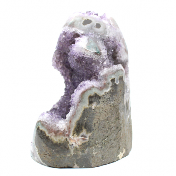 Amethist geode Brazilië, gereduceerd formaat