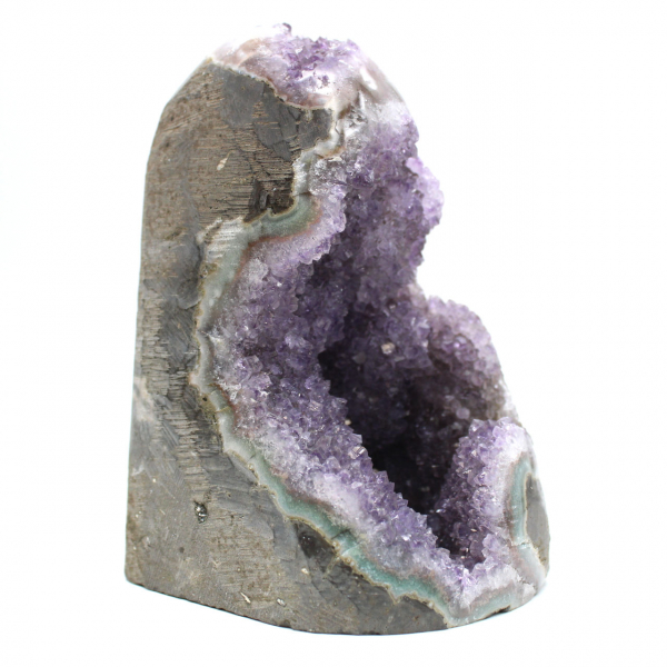 Amethist geode Brazilië, gereduceerd formaat