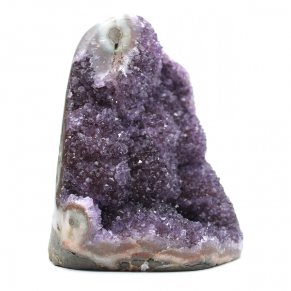 Amethist geode, ruwe steen