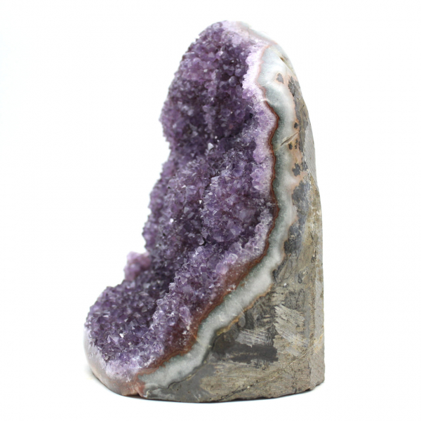 Amethist geode, ruwe steen