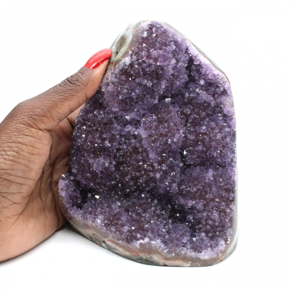 Amethist geode, ruwe steen