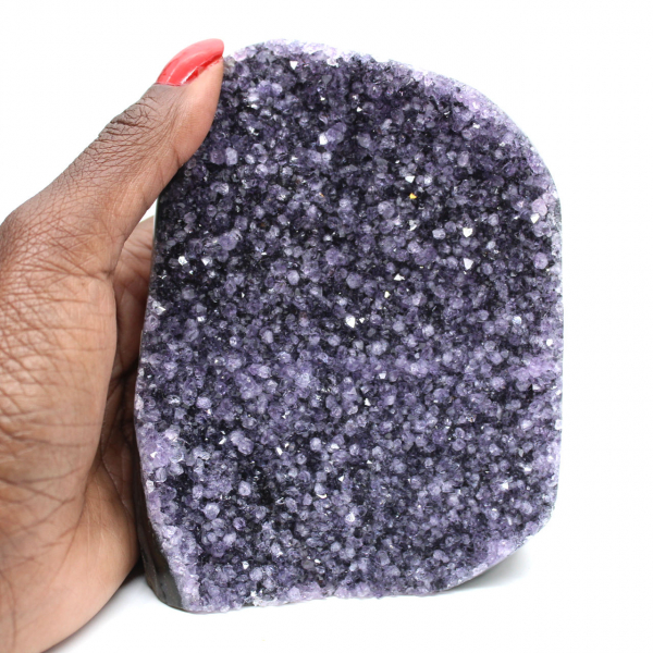 Amethist, paarse decoratie