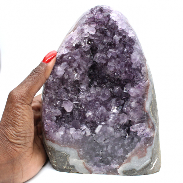 Miniatuur amethist geode, bureau